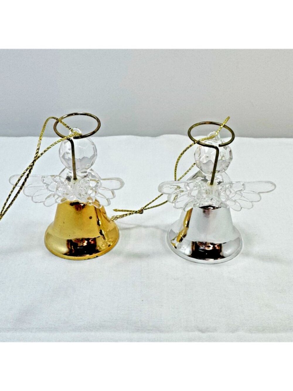 Vtg Every Time a Bell Rings A Faithful Angel Gets Its Wings Christmas Ornaments - Picture 11 of 13